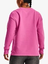 Damen Hoodie Under Armour  Rival Fleece Oversize Crew-PNK