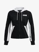 Damen Hoodie Under Armour  Rival + FZ Hoodie-BLK