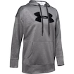 Damen Hoodie Under Armour  Synthetic Fleece Chenille Logo PO Hooodie grey XS