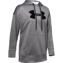 Damen Hoodie Under Armour  Synthetic Fleece Chenille Logo PO Hooodie grey XS