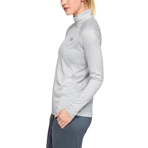 Damen Hoodie Under Armour  Tech 1/2 Zip - Twist grey XS