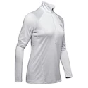 Damen Hoodie Under Armour  Tech 1/2 Zip - Twist grey XS