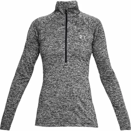 Damen Hoodie Under Armour Tech Half Zip Twist black