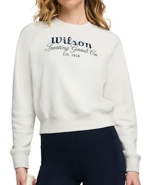 Damen Hoodie Wilson W Sideline Crew Sandrift