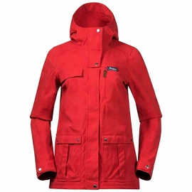 Damen Jacke Bergans Nordmarka Red