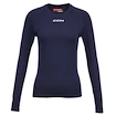 Damen-Kompressionsshirt CCM  LS Training Tee Navy Senior