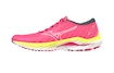 Damen Laufschuhe Mizuno  Wave Inspire 19 High-Vis Pink/Snow White/Luminous