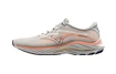 Damen Laufschuhe Mizuno  Wave Rider 27 Snow White/Nightshadow Blue/Coral Reef