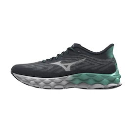 Damen Laufschuhe Mizuno Wave Sky 8 India Ink / Neo Silver / Dusty Jade Green