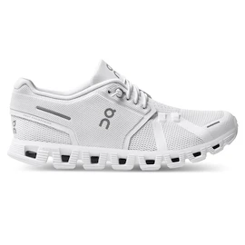 Damen Laufschuhe On Cloud 5 All White