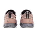 Damen Laufschuhe On  Cloud Running 5 Waterproof Rose/Fossil