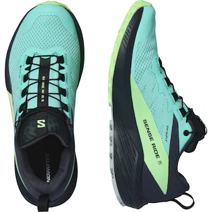 Damen Laufschuhe Salomon Sense Ride 5 Gtx Blue Radiance / Green Ash / India Ink