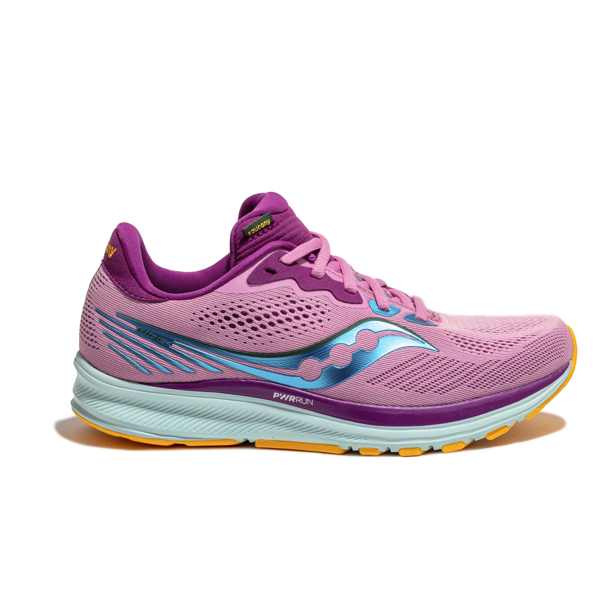 Damen Laufschuhe Saucony Ride 14 pink Sportega