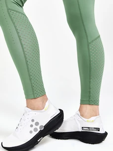 Damen Leggins Craft  Charge Perforated Green