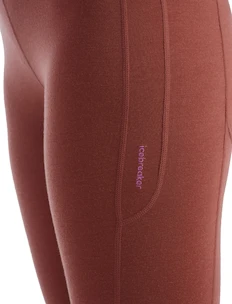 Damen Leggins Icebreaker  Fastray High Rise Tights Grape S