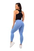 Damen Leggins Nebbia  Active High-Waist Smart Pocket Leggings 402 light blue