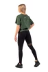 Damen Leggins Nebbia  High-Waist ¾ Length Sporty Leggings 404 black