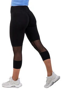 Damen Leggins Nebbia  High-Waist ¾ Length Sporty Leggings 406 black