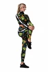 Damen Leggins Nebbia  High-waist performance leggings 567 jungle green