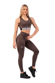 Damen Leggins Nebbia Leggings Classic Performance high waist 403 brown