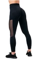 Damen Leggins Nebbia  Mesh leggings high waist black