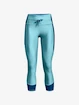 Damen Leggins Under Armour  6M Ankle Leg Block-BLU