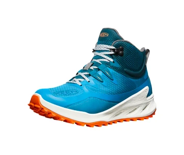 Damen-Outdoorschuhe Keen Zionic Mid Wp Fjord Blue/Tangerine