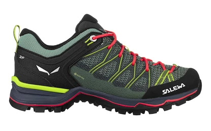 Damen-Outdoorschuhe Salewa  WS MTN Trainer Lite GTX Feld Green/Fluo Coral