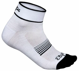 Damen-Radsocken Etape KISS white/black