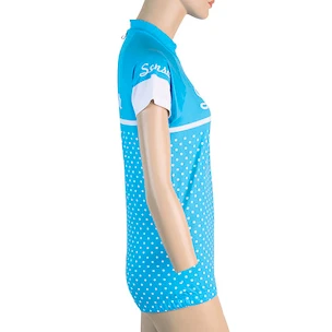 Damen-Radtrikot Sensor  Cyklo Dots Blue