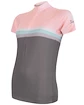 Damen-Radtrikot Sensor  Cyklo Summer Stripe Grey/Pink XL