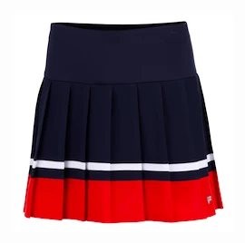 Damen Rock Fila Skort Sabine Navy/Fila Red