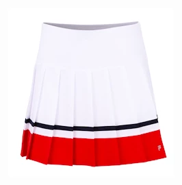 Damen Rock Fila  Skort Sabine White/Fila Red