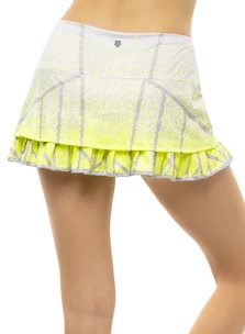 Damen Rock Lucky in Love  Take A Pleat Skirt Neon Yellow S