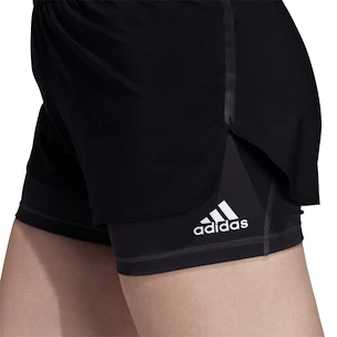 Damen Shorts adidas  ASK 2in1 Black XS