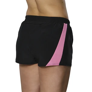 Damen Shorts Mizuno  Aero 2.5 Short Black/Wild Orchid