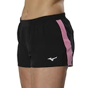 Damen Shorts Mizuno  Aero 2.5 Short Black/Wild Orchid M