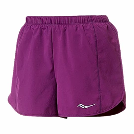 Damen Shorts Saucony Rush 3" Woven Purple