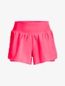 Damen Shorts Under Armour  Flex Woven 2-in-1 Short-PNK