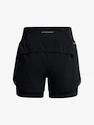 Damen Shorts Under Armour  RUN STAMINA 2IN1 SHORT-BLK