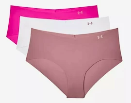 Damen Slip Under Armour PS Hipster 3Pack Pink