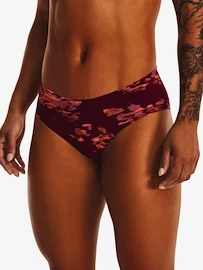 Damen Slip Under Armour PS Hipster 3Pack Print-PNK