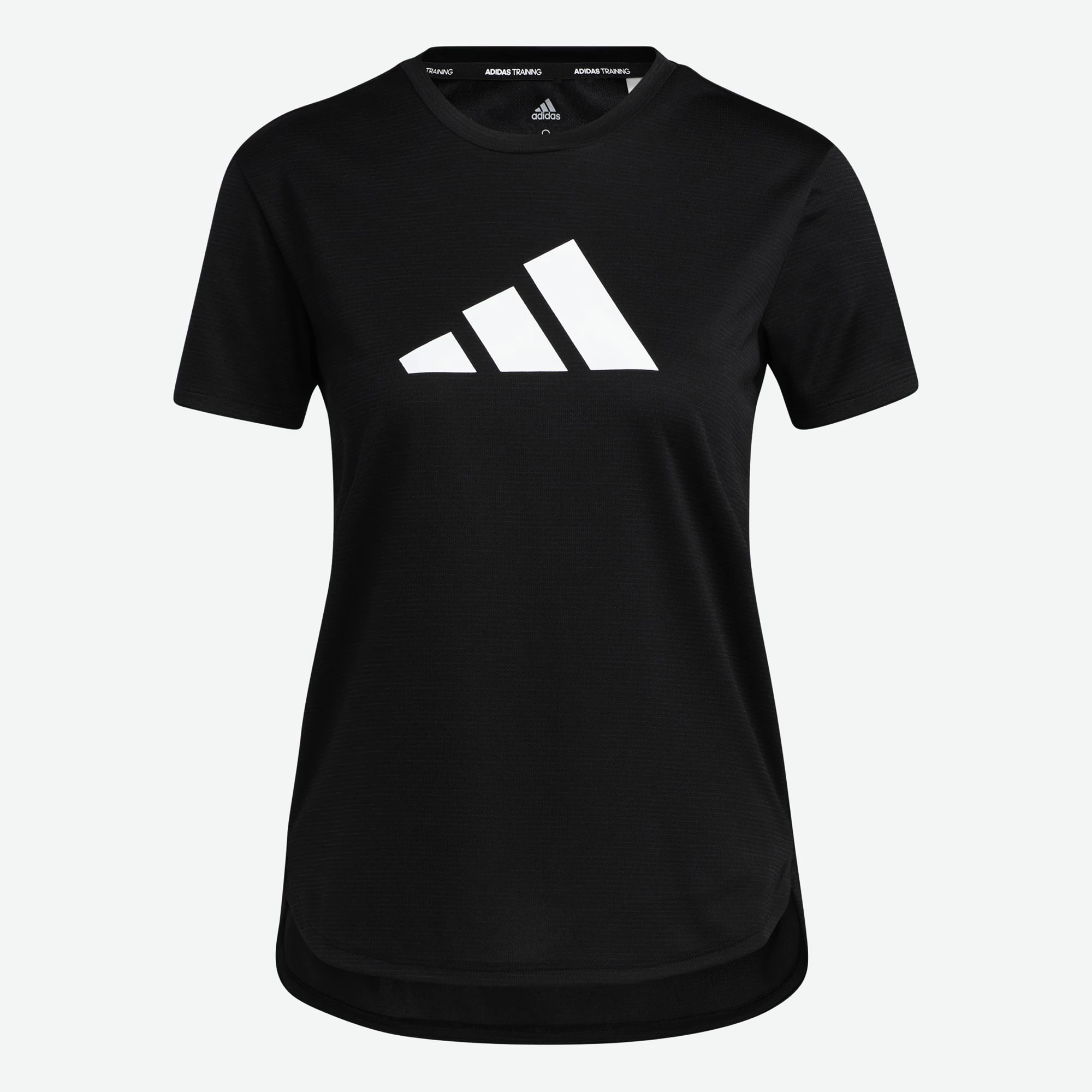 Damen T Shirt adidas Bos Logo Tee Black White Sportega