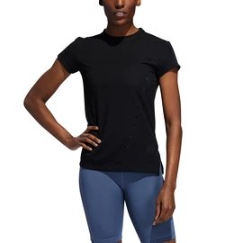 Damen T-Shirt adidas Engineered Tee black