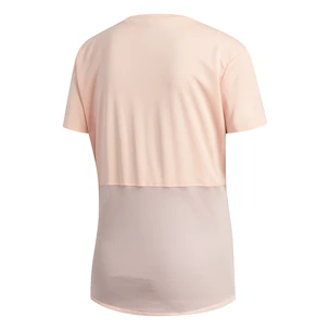 Damen T-Shirt adidas  Own The Run light orange