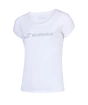 Damen T-Shirt Babolat  Exercise Tee White