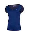 Damen T-Shirt Babolat  Play Cap Sleeve Top Estate Blue M