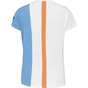 Damen T-Shirt Babolat  Play Cap Sleeve Top Women White/Blue Hthr