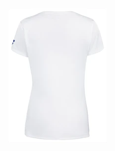 Damen T-Shirt Babolat  Play Cap Sleeve Top Women White/White