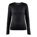 Damen T-Shirt Craft  Nanoweight LS black